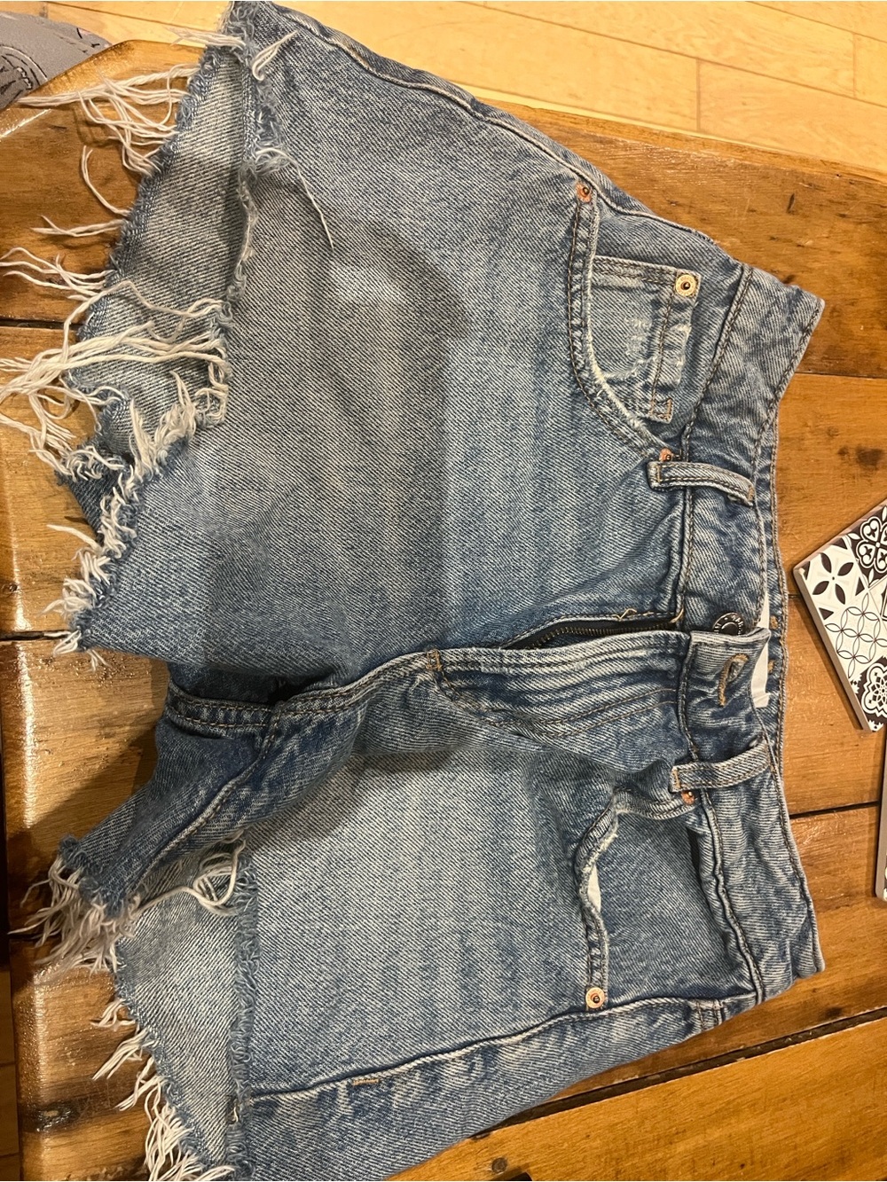 Two Garage Denim Festival Shorts| Size: 00 and 0